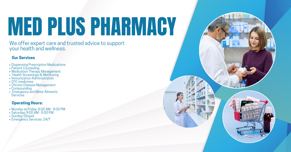 3. MED PLUS PHARMACY I Top 4 Chemist in Chandigarh – Best Medical & Pharmacy Stores